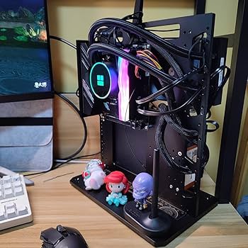 PCケース(自作PC用) Custom-built computer Amazon.co.jp: DIY PC ケース ホルダー 開放型 ケース ATX MATX